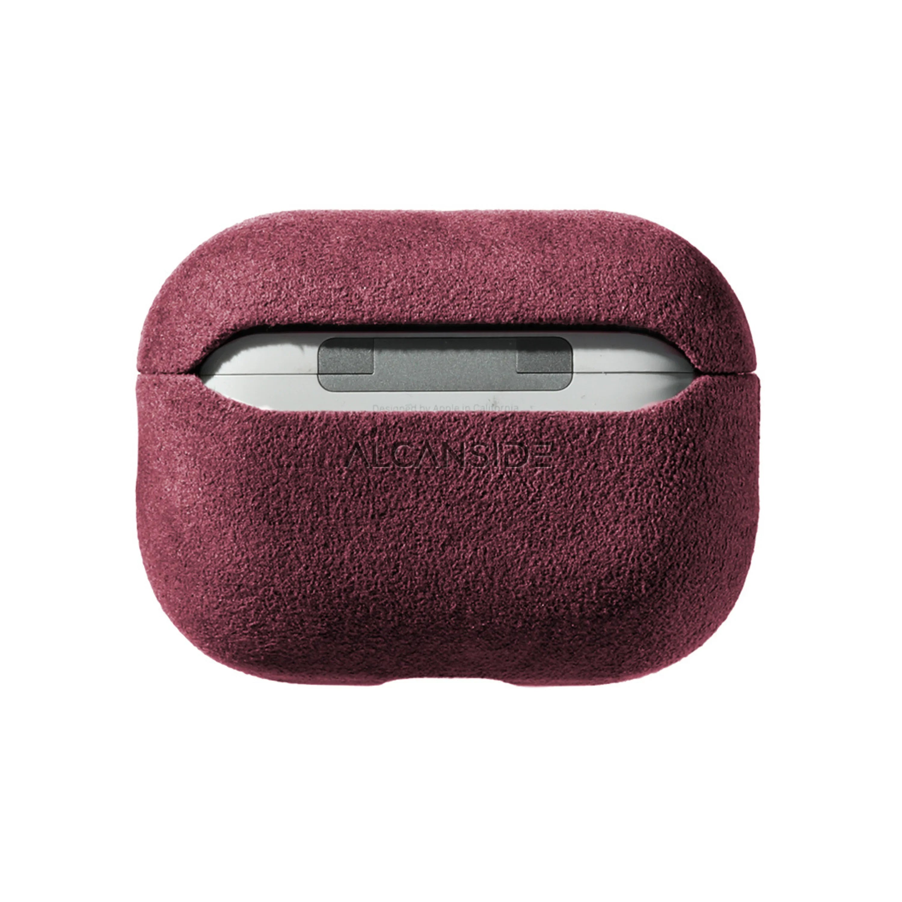 AirPods Pro (2nd Generation) Alcantara Case - Wine Red