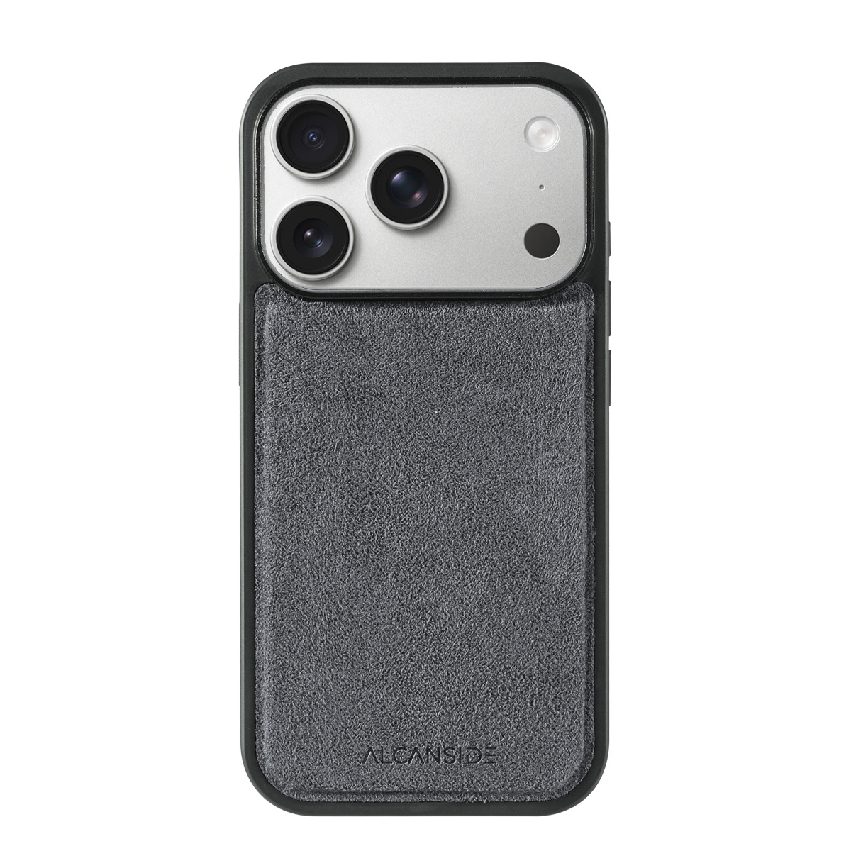 iPhone 17 Pro - Alcantara Back Cover - Nardo Gray