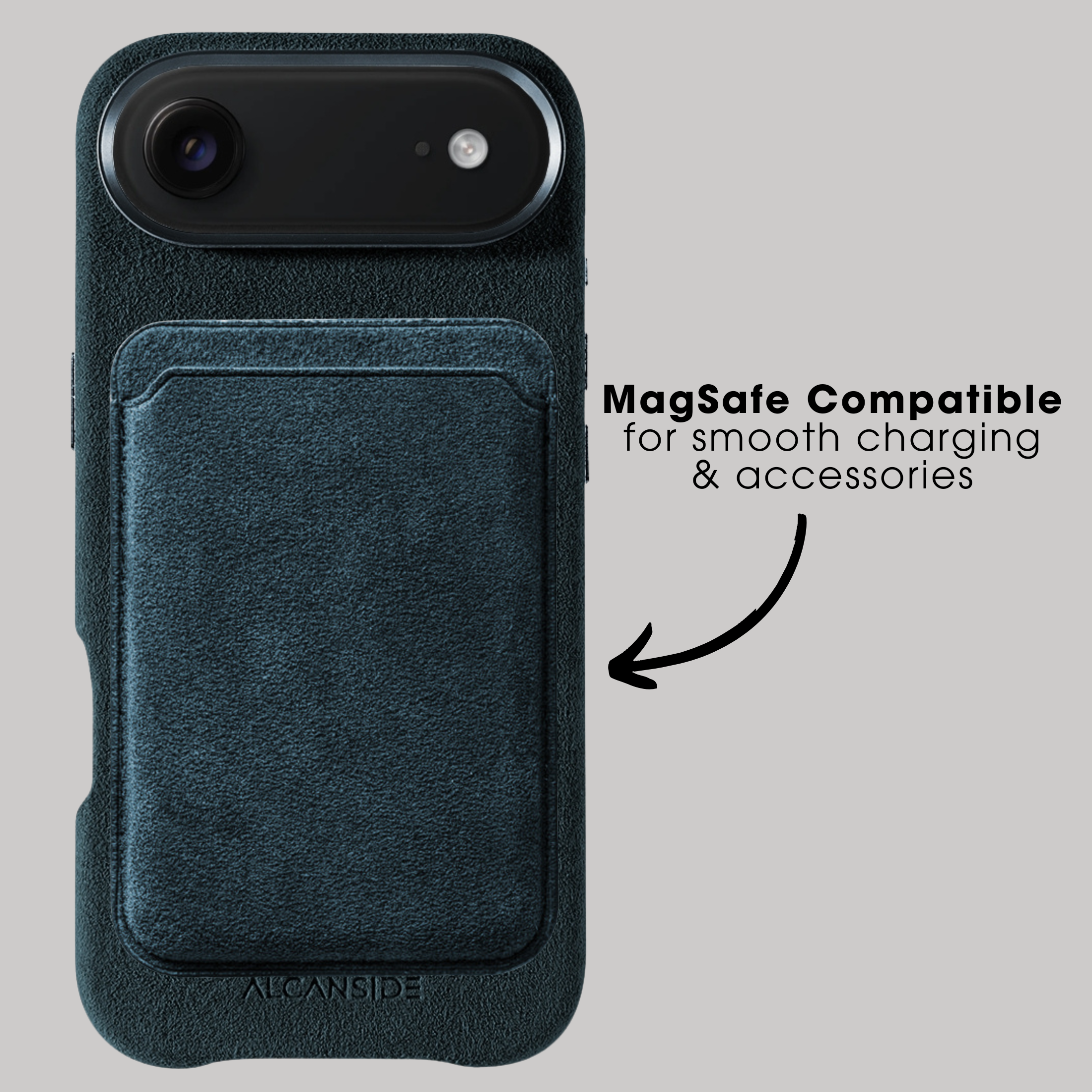 iPhone 17 Air - Alcantara Case - Navy Blue
