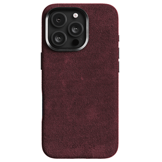 iPhone 16 Pro - Alcantara Case - Red