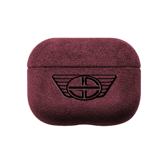 Donkervoort - AirPods Pro (2nd Generation) Alcantara Case - Red - Alcanside