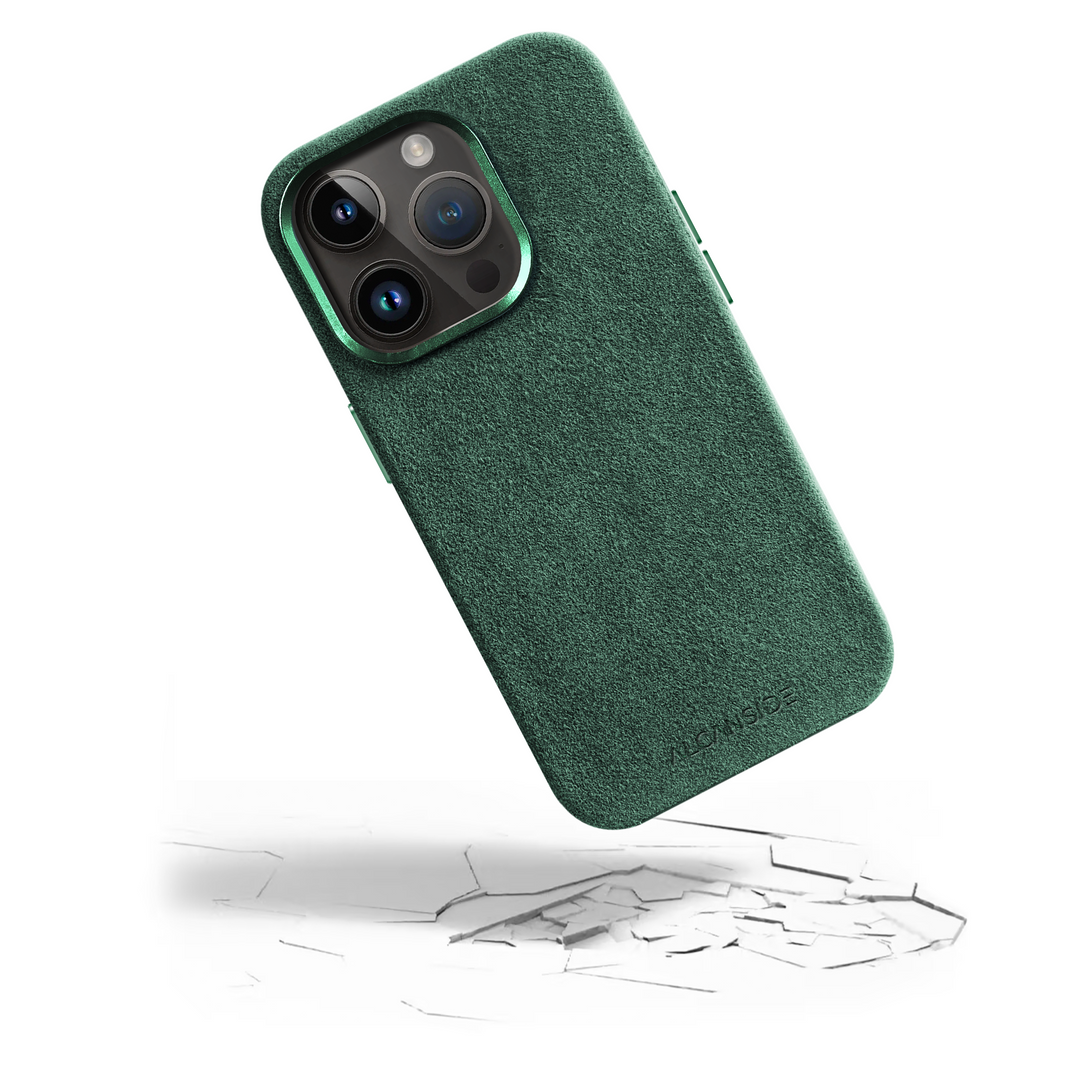 iPhone 11 Pro - Alcantara Case- Midnight Green – Alcanside