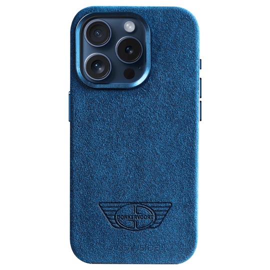 Donkervoort - iPhone Alcantara Case - Ocean blue - Alcanside