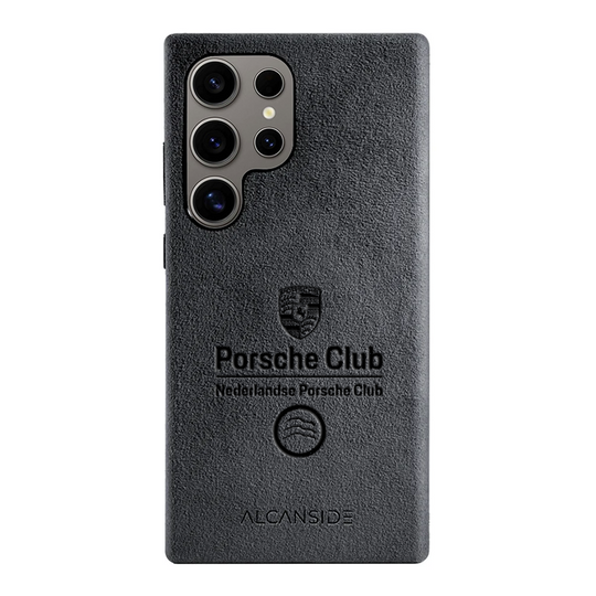 Dutch Porsche Club - Samsung Galaxy S24 Ultra - Alcantara Case - Space Grey