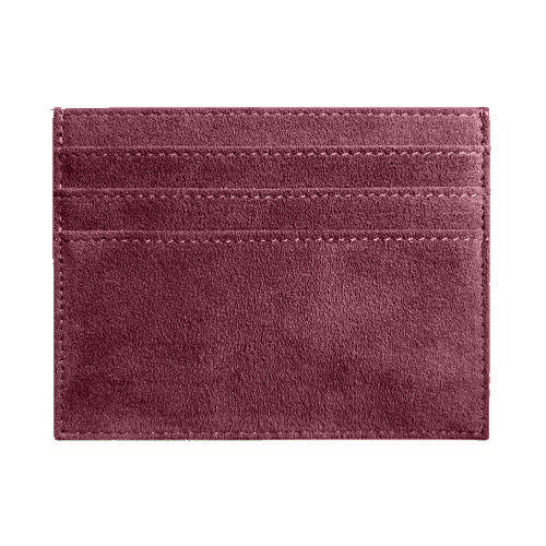 Alcantara Wallet - Wine Red