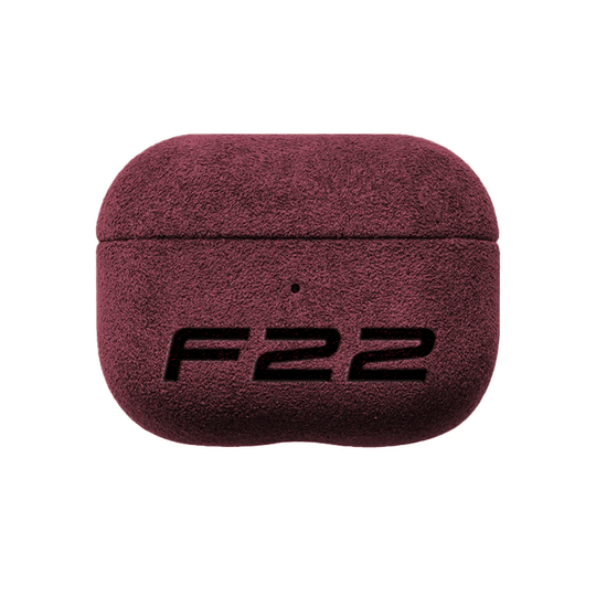 Donkervoort F22 - AirPods Pro (2nd Generation) Alcantara Case - Red - Alcanside