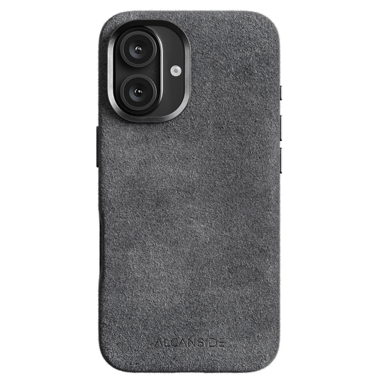 iPhone 16 - Alcantara Case - Nardo Gray