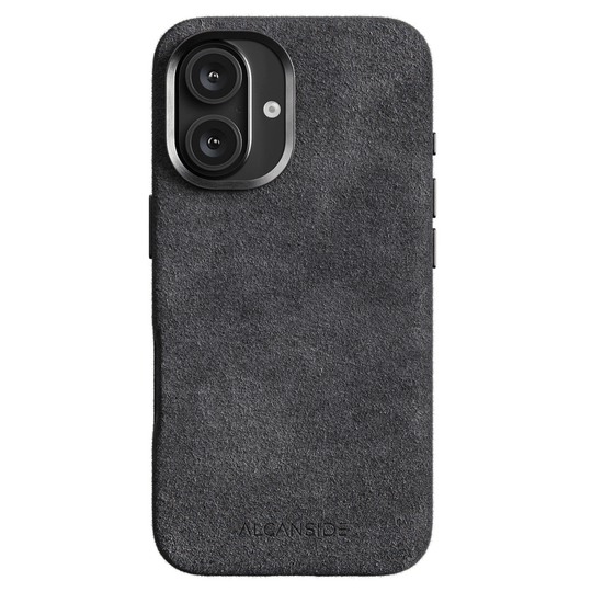 iPhone 16 - Alcantara Case - Space Grey