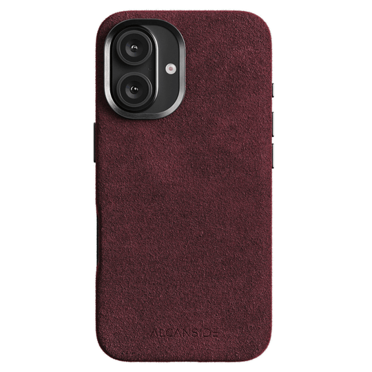 iPhone 16 Plus - Alcantara Case - Rood