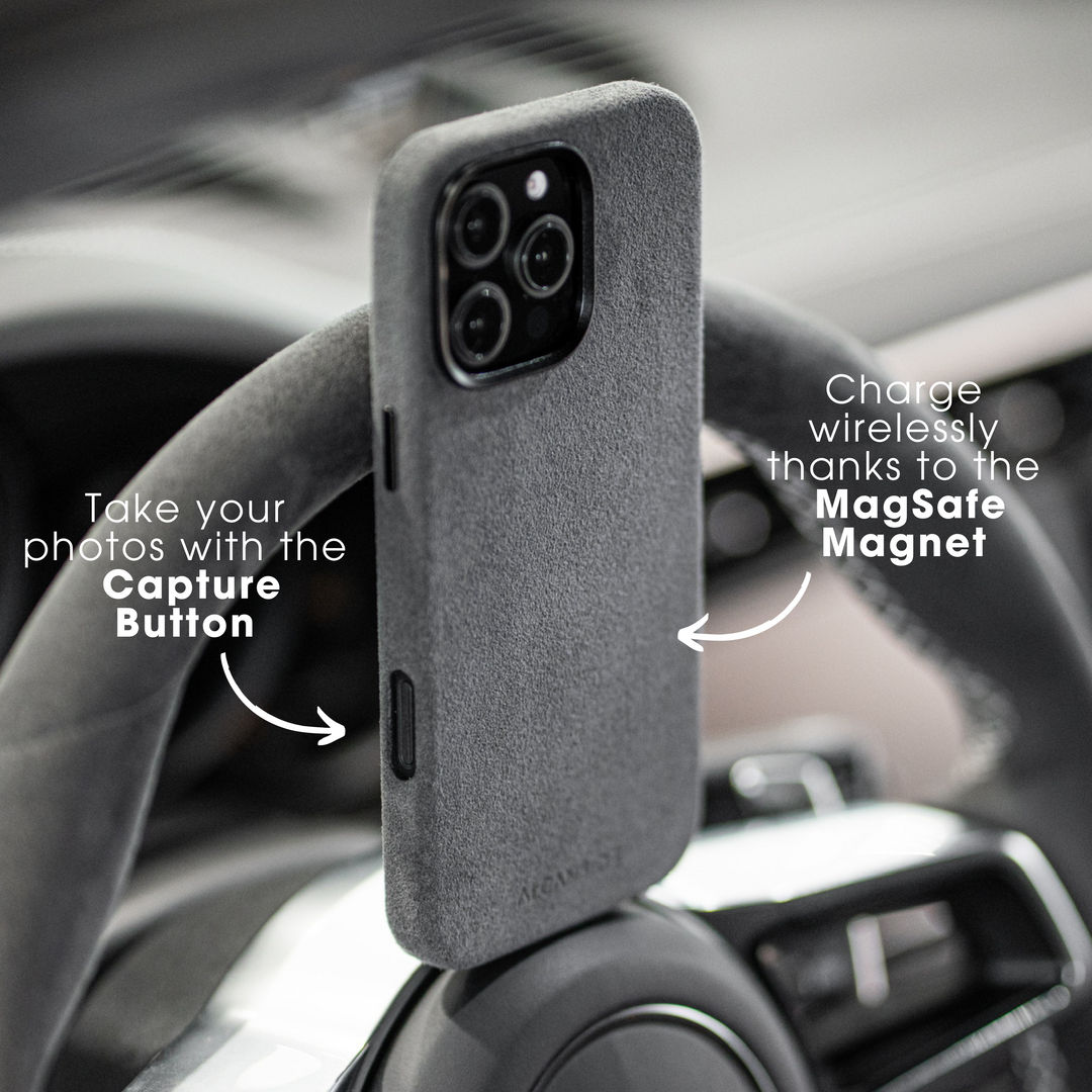 iPhone 16 Pro Max - Alcantara Case - Space Grey